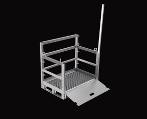 Metal pallet - 12 pc gas cylinder transportation